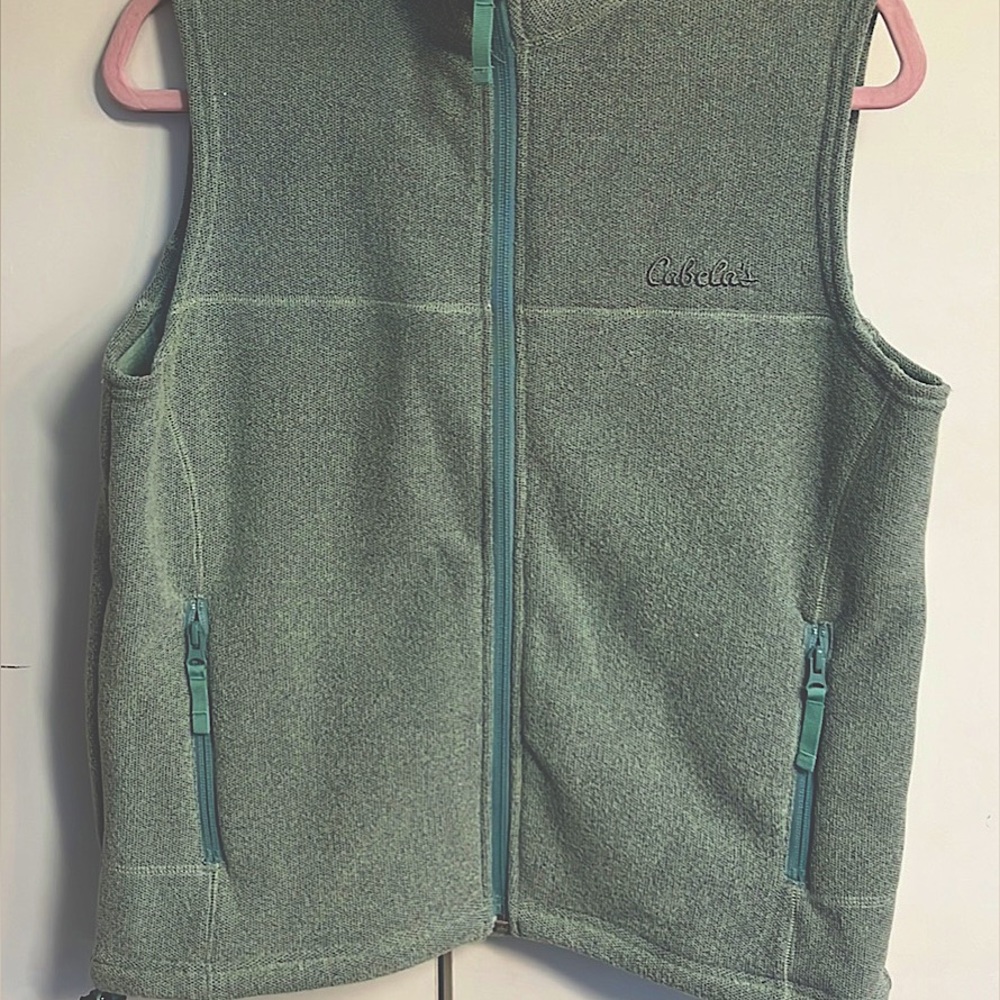 Womens Cabela Sweater Vest Size M